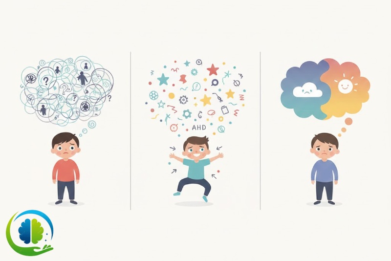 بررسی مشکلات روانپزشکی کودکان