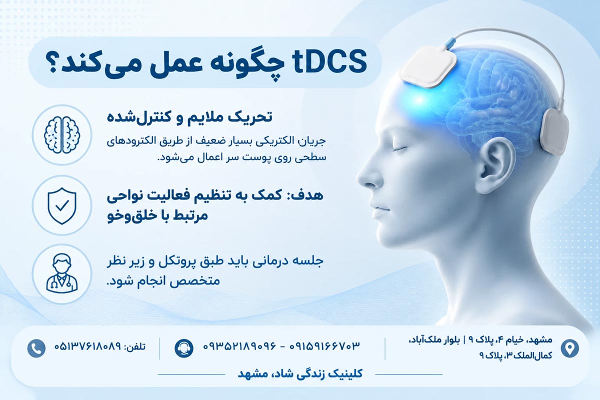 پروتکل درمانی دستگاه tDCS